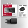 Axagon ACU-PQ20 wall charger QC3.0/AFC/FCP + PD type-C, 20W, black