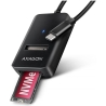 Axagon ADM2-CM USB-C 3.2 Gen2 - 1x NVMe/SATA SDD Adapter