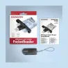 Axagon Foldable pocket USB-A contact Smart/ID card reader | CRE-SMPA