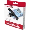 Axagon Foldable pocket USB-A contact Smart/ID card reader | CRE-SMPA