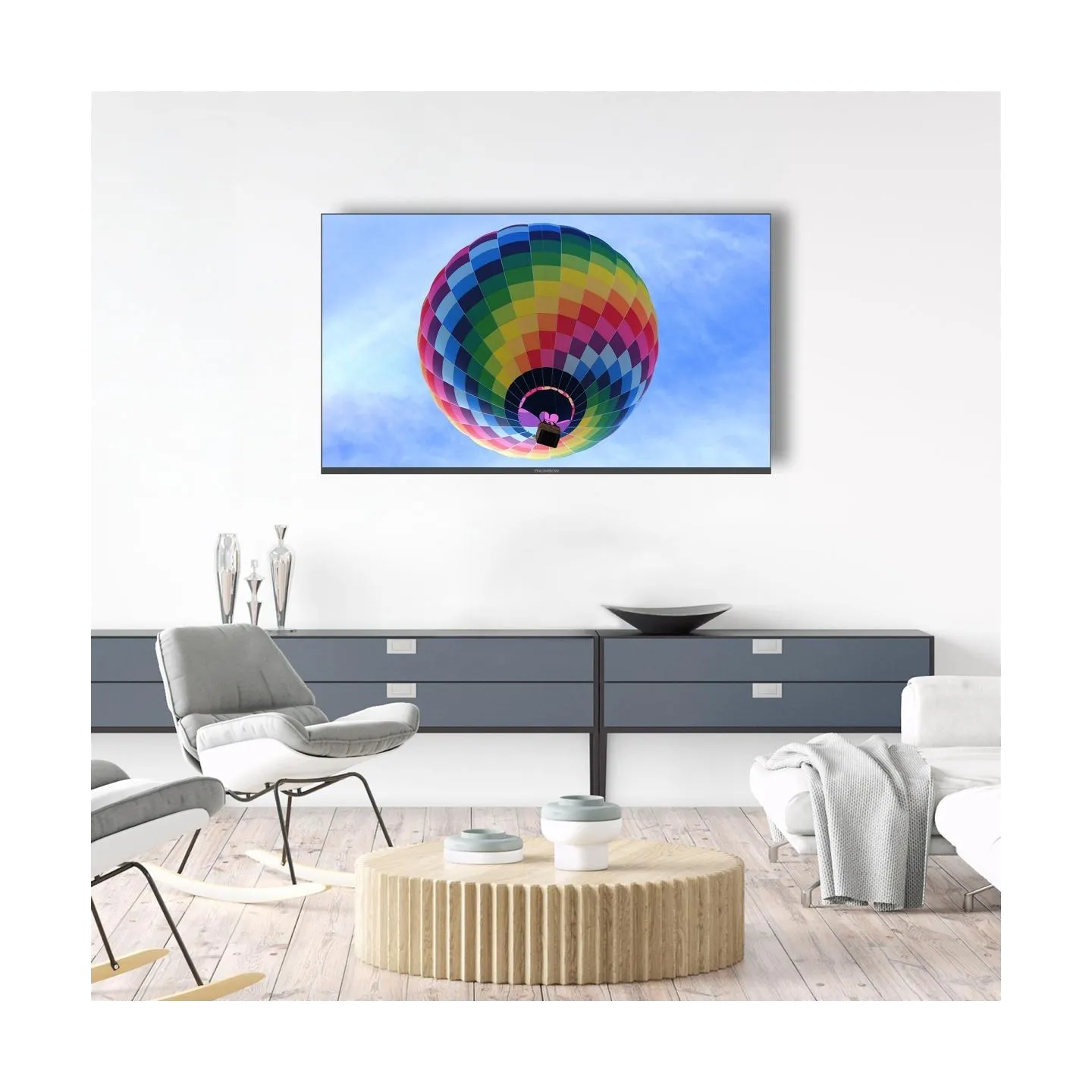 Thomson TV Set|THOMSON|50"|4K/Smart|QLED|3840x2160|Wireless LAN|Bluetooth|Google TV|Black|50QG4S14
