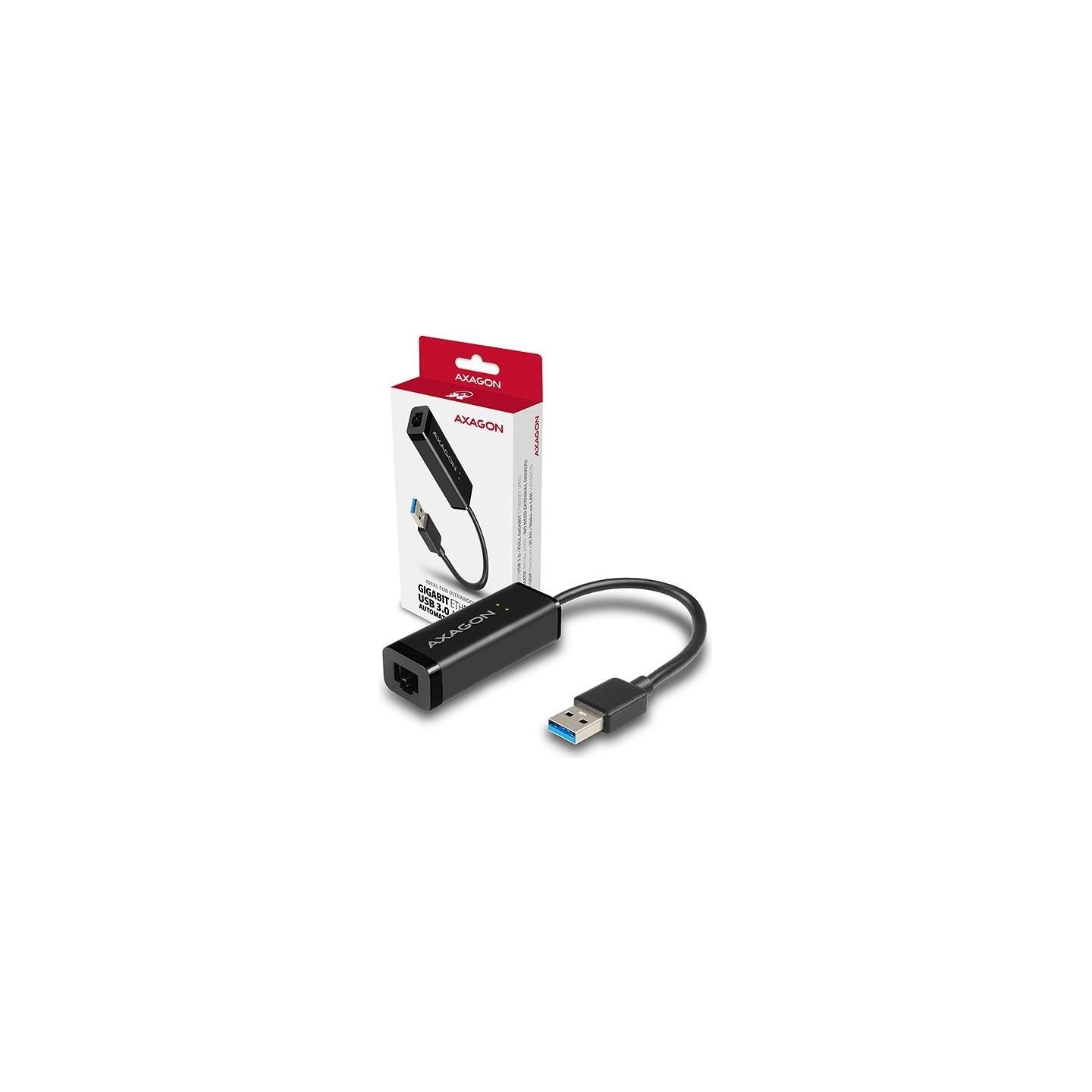 Axagon ADE-SR Type-A USB3.0 - Gigabit Ethernet 10/100/1000 Adapter