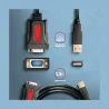 Axagon Active USB-A converter for connecting serial devices. Prolific chip.