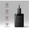 Axagon ACU-PD30 wall charger 1x QC3.0/AFC/FCP/PD type-C, 30W, black