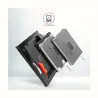 Axagon RSS-CD09 2.5" SSD/HDD caddy into DVD slot, 9.5 mm, LED, ALU