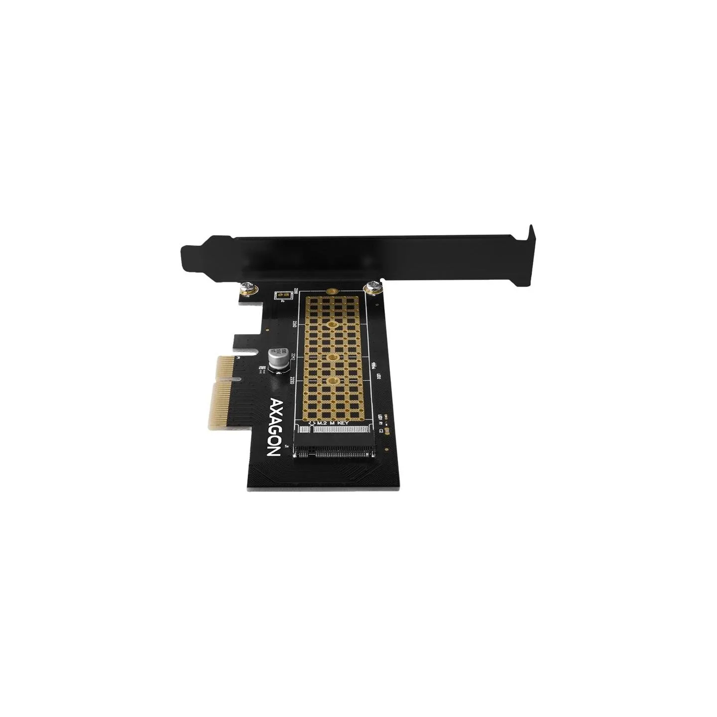 Axagon PCEM2-N PCI-E 3.0 4x - M.2 SSD NVMe, up to 80mm SSD
