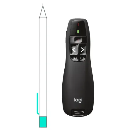 Logitech R400 Wireless Presentation Remote - BLACK