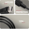 Axagon RVD-HI20C2 DisplayPort - HDMI 2.0 cable 1.8m 4K/60Hz