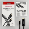 Axagon RVDM-HI14C2 Mini DP > HDMI 1.4 cable 1.8m 4K/30Hz