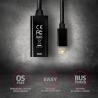 Axagon RVDM-HI14N Mini DP > HDMI 1.4 adapter 4K/30Hz