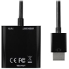 Axagon RVH-VGAN, HDMI -> VGA Reduction / Adapter, FullHD, Audio OUT