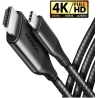 Axagon RVC-HI2MC USB-C -> HDMI 2.0 adapter 4K/60Hz Aluminum, 1,8m cable