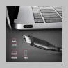 Axagon RVC-HI2MC USB-C -> HDMI 2.0 adapter 4K/60Hz Aluminum, 1,8m cable