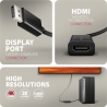 Axagon RVD-HI20N DisplayPort - HDMI 2.0 adapter 4K/60Hz