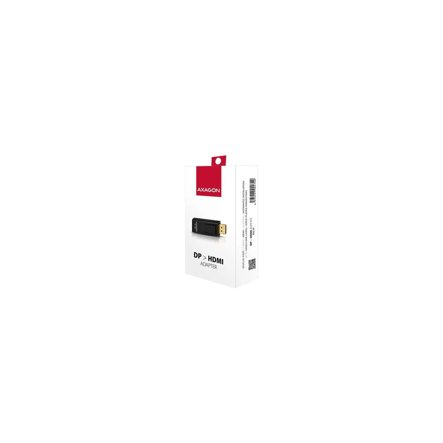 Axagon RVD-HI, DisplayPort -> HDMI Reduction / Mini Adapter, FullHD