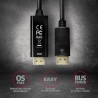 Axagon RVD-HI14C2 DisplayPort > HDMI 1.4 cable 1.8m 4K/30Hz