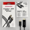 Axagon RVD-HI14C2 DisplayPort > HDMI 1.4 cable 1.8m 4K/30Hz