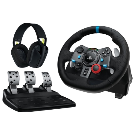 Logitech G29 EU + G435 - BLACK - USB - PLUGC - EMEA-914 - EU