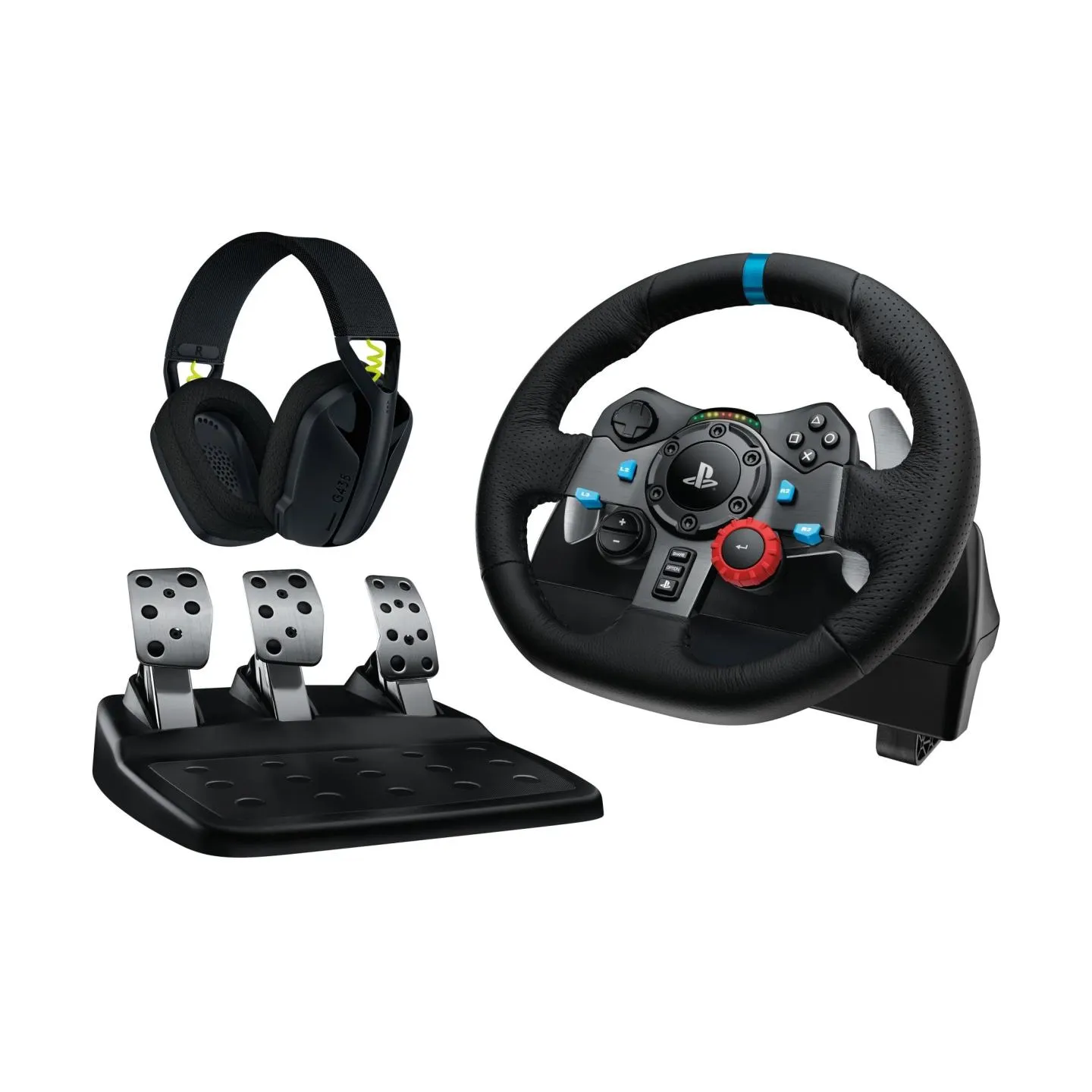 Logitech G29 EU + G435 - BLACK - USB - PLUGC - EMEA-914 - EU
