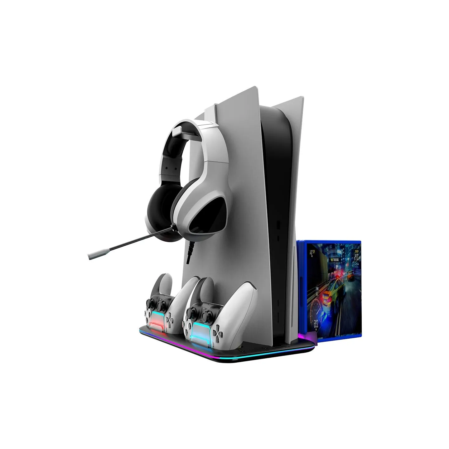 Canyon cooling stand CS-51 RGB PS5 Slim/DE Charge Black