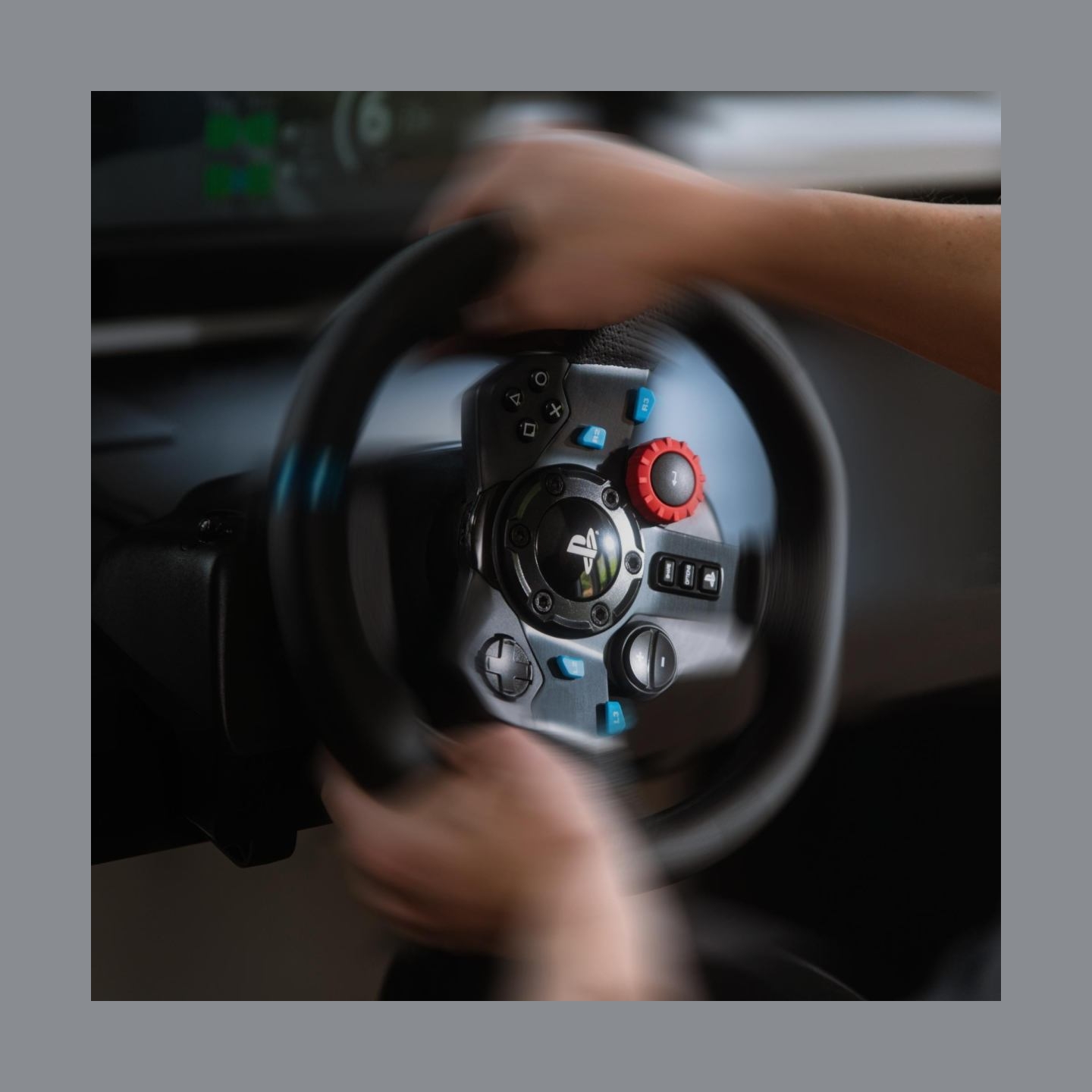 Logitech G29 Driving Force Racing Wheel - PC/PS - BLACK - USB