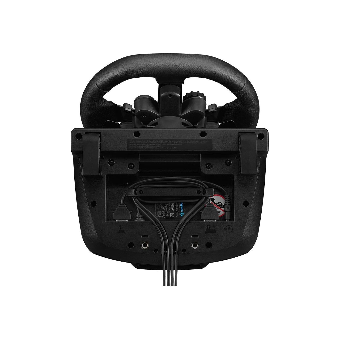 Logitech G923 Racing Wheel and Pedals - PC/PS - BLACK - USB
