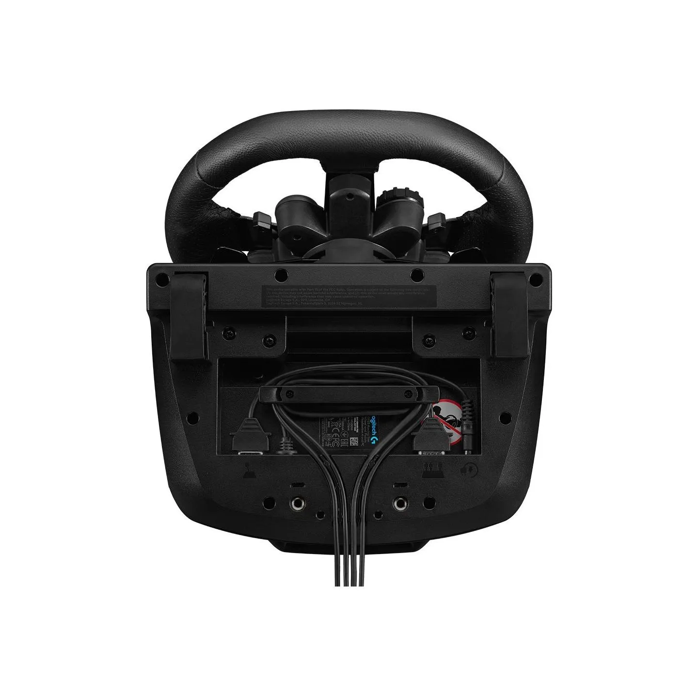 Logitech G923 Racing Wheel and Pedals - PC/PS - BLACK - USB