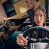Logitech G923 Racing Wheel and Pedals - PC/PS - BLACK - USB