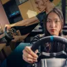 Logitech G923 Racing Wheel and Pedals - PC/PS - BLACK - USB