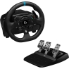 Logitech G923 Racing Wheel and Pedals - PC/XB - BLACK - USB