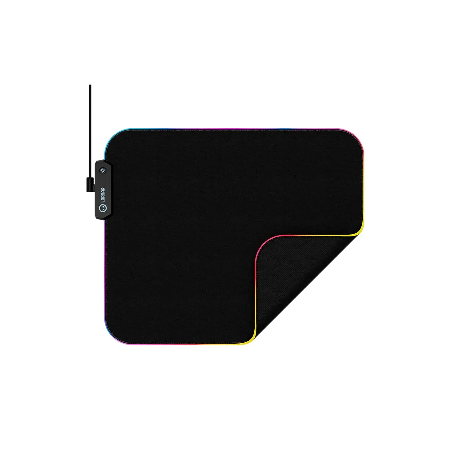 Lorgar Steller 913, Gaming mouse pad, High-speed surface, anti-slip rubber base, RGB backlight, USB connection, Lorgar WP Gamewa