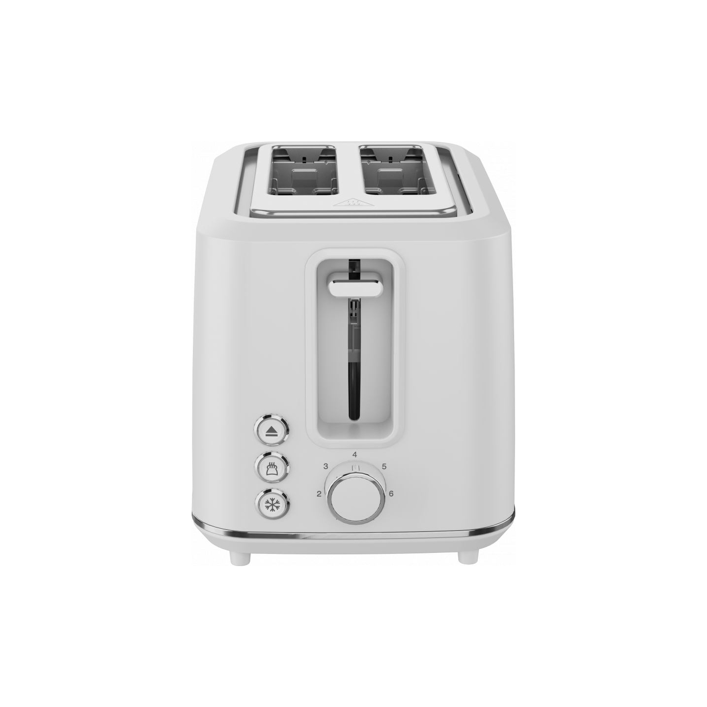 Aeno Electric Toaster, white, 220-240V, 50-60Hz, 920-1080W, 2 slots, 3 modes, 7 browning levels