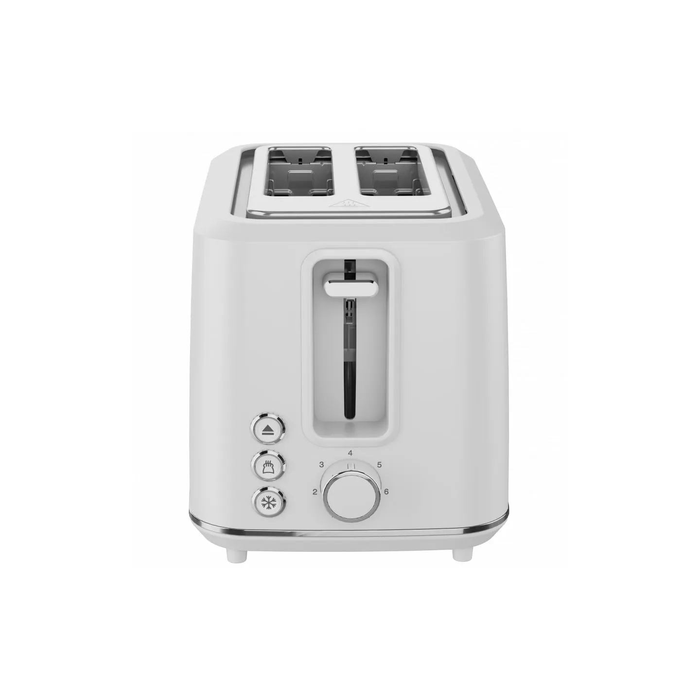 Aeno Electric Toaster, white, 220-240V, 50-60Hz, 920-1080W, 2 slots, 3 modes, 7 browning levels