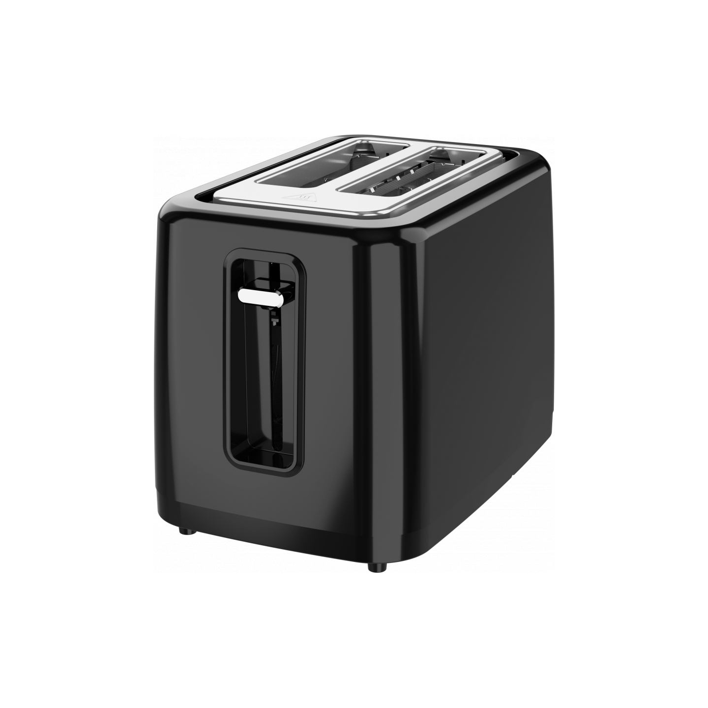 Aeno Electric Toaster, black, 220-240V, 50-60Hz, 780-930W, 2 slots, 3 modes, 7 browning levels