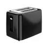 Aeno Electric Toaster, black, 220-240V, 50-60Hz, 780-930W, 2 slots, 3 modes, 7 browning levels