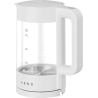 Aeno Electric Kettle, white, 220-240V, 1850-2200W, 1.7L, Keep warm 30 min, 40,60,80,90,100, console in Handle