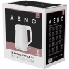 Aeno Electric Kettle EK2: 1850-2200W, 1.5L, Strix, Double-walls, Non-heating body, Auto Power Off, Dry tank Protection