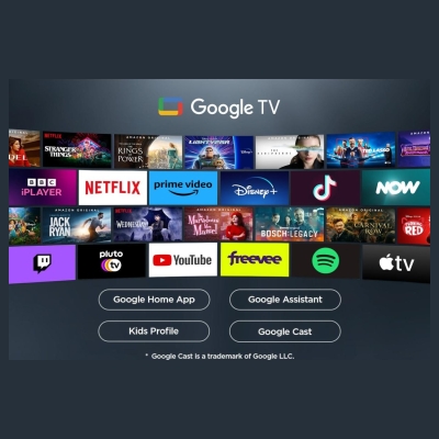 TCL LED 4K TV | 43V6C | 43 | Smart TV | Google TV | UHD | Black