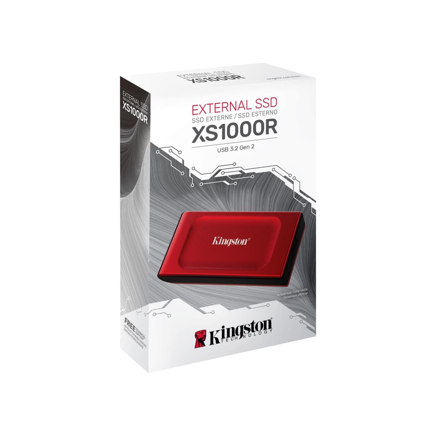 Kingston XS1000 2TB SSD Pocket-Sized USB