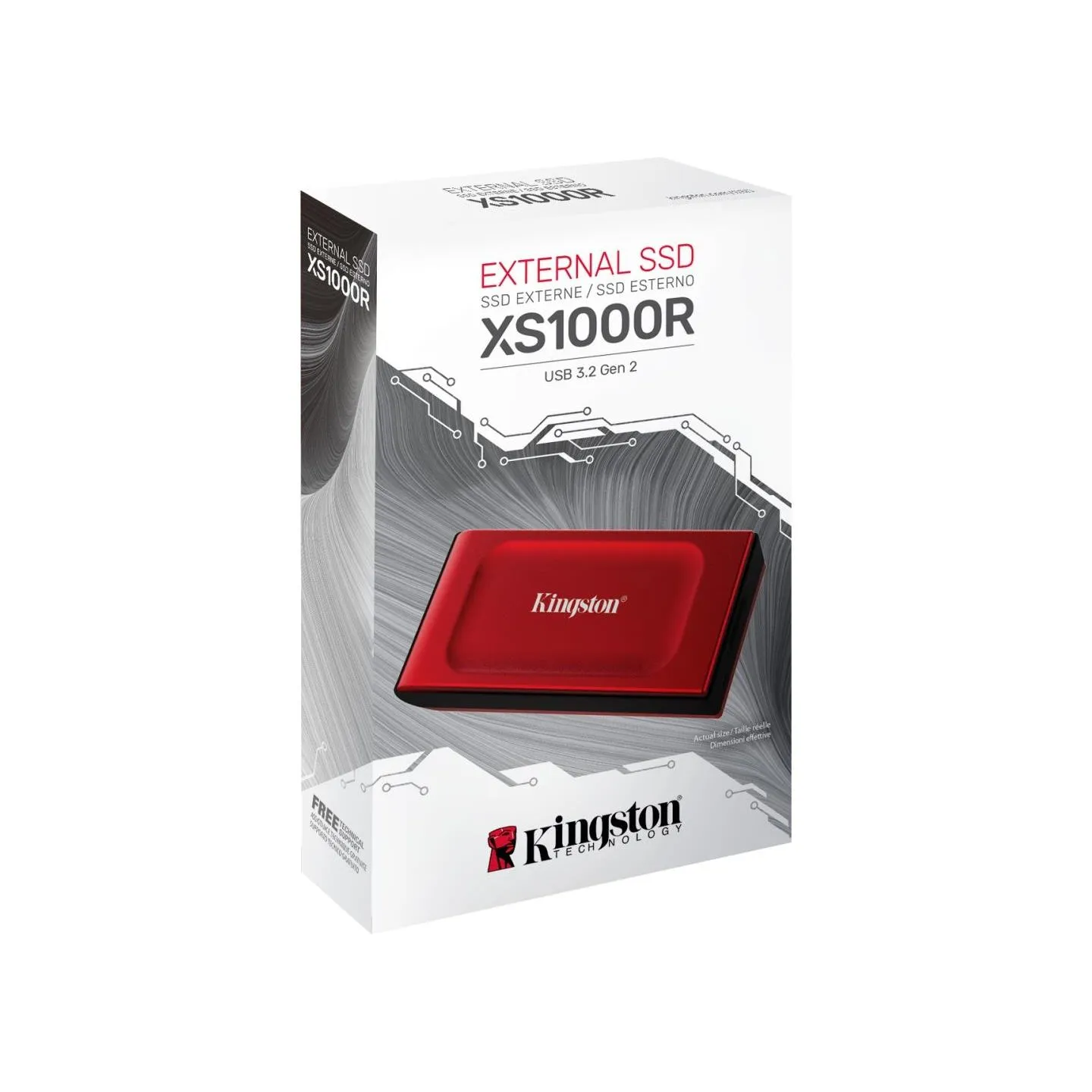 Kingston XS1000 2TB SSD Pocket-Sized USB