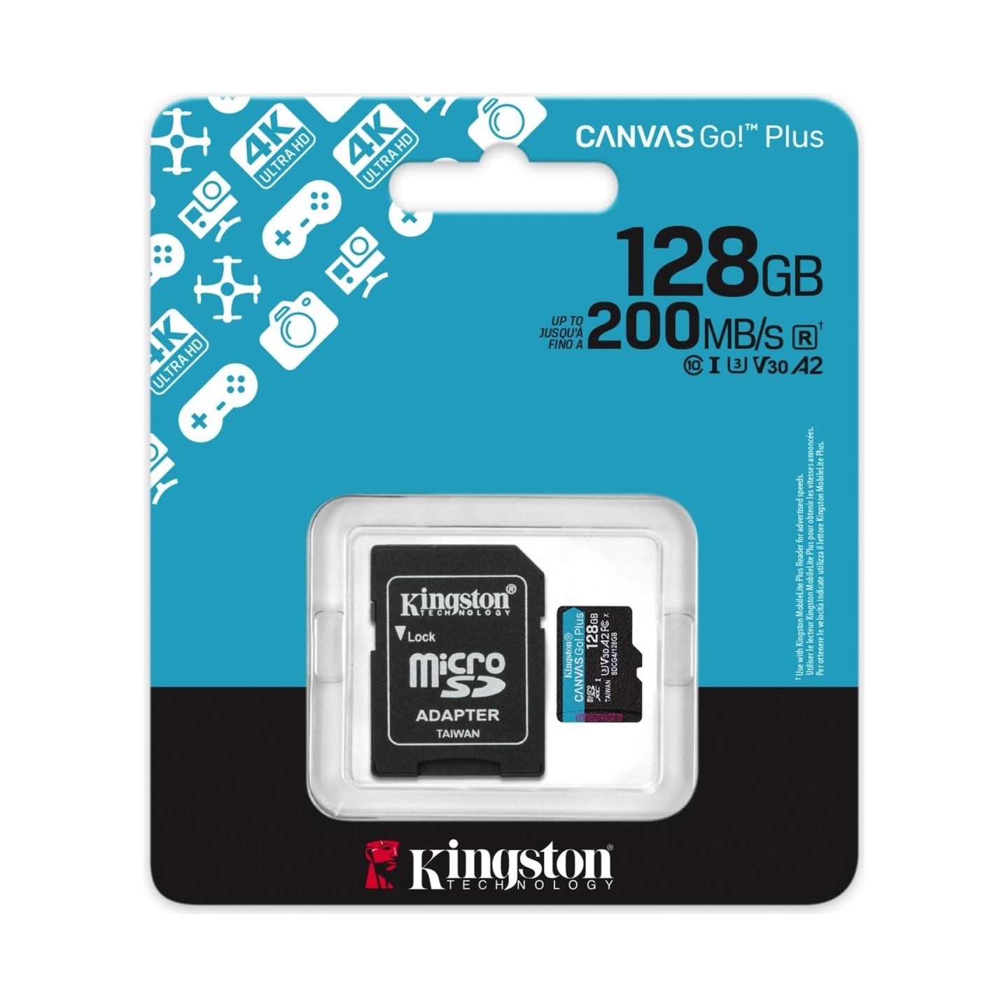 Kingston 128GB microSDXC + Adapter