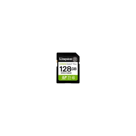 Kingston 128GB SDXC Canvas Select Plus Gen3 150MB/s C10 UHS-I U1 V10