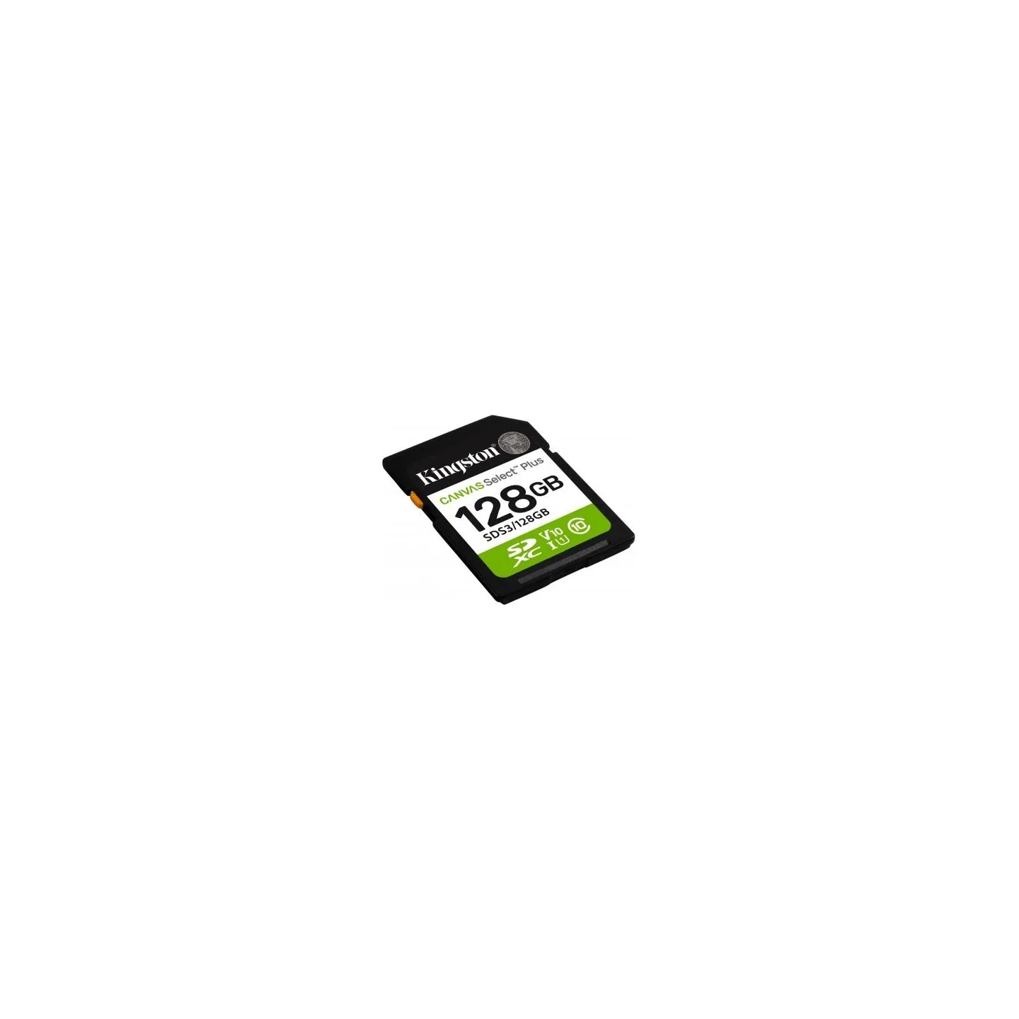 Kingston 128GB SDXC Canvas Select Plus Gen3 150MB/s C10 UHS-I U1 V10