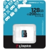 Kingston 128GB microSDXC Canvas Go Plus Gen4 200R A2 U3 Single Pack w/o ADP