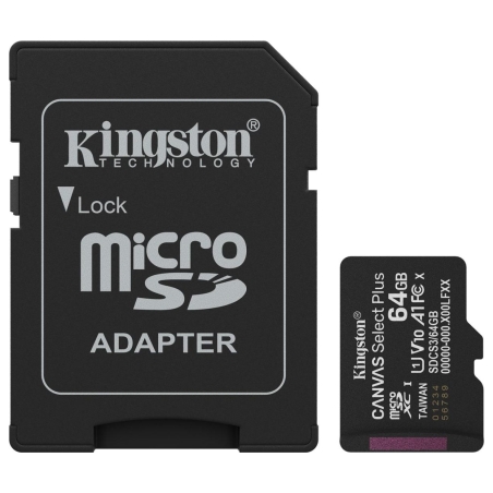 Kingston 64GB microSDXC Canvas Select