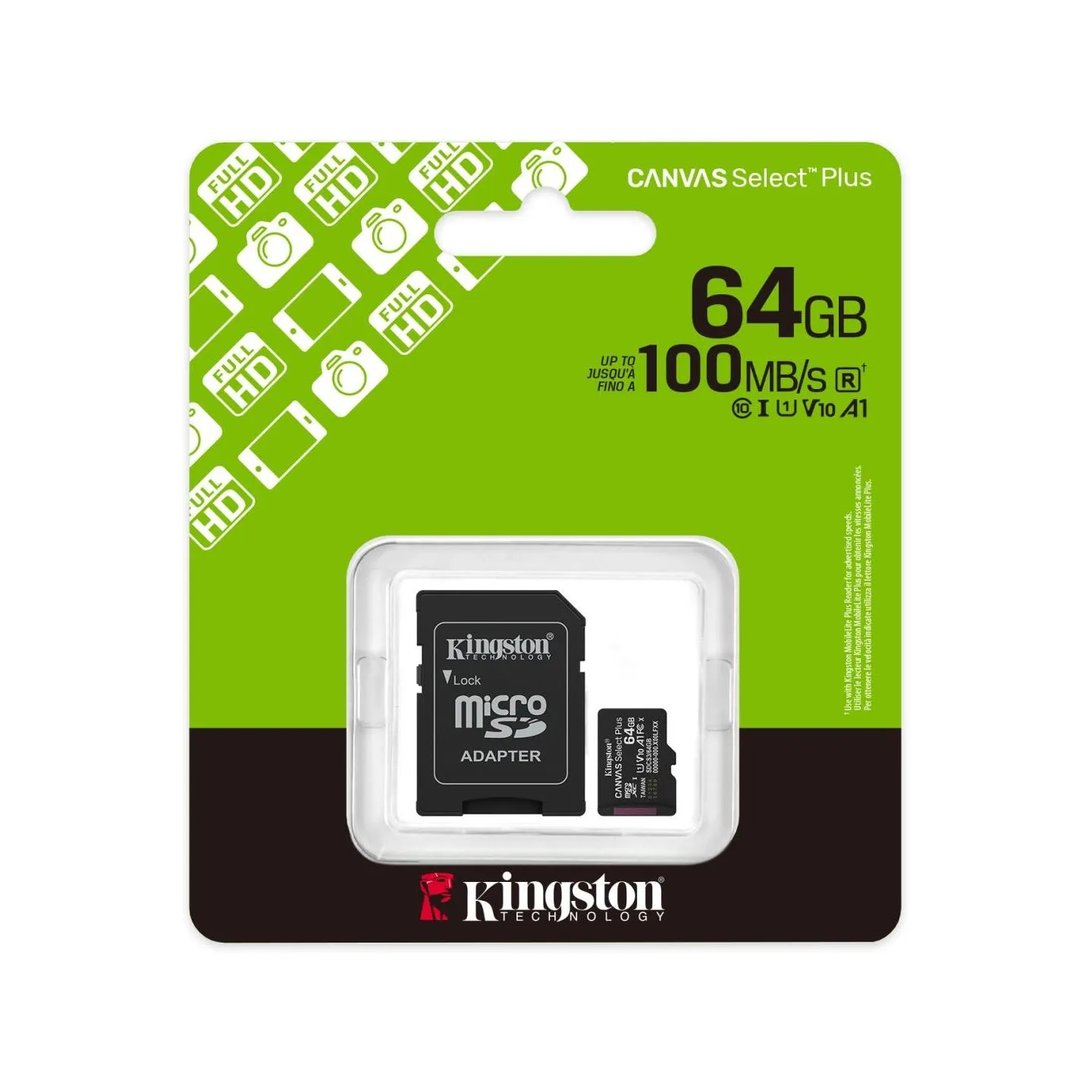 Kingston 64GB microSDXC Canvas Select