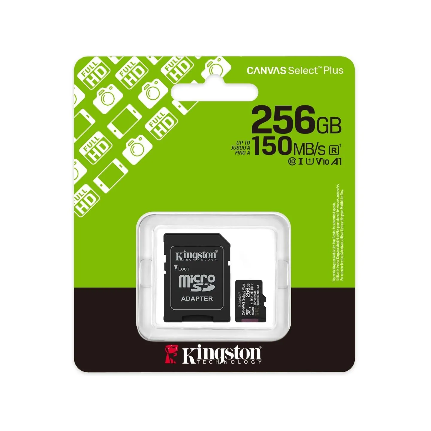 Kingston 256GB microSDXC Canvas Select
