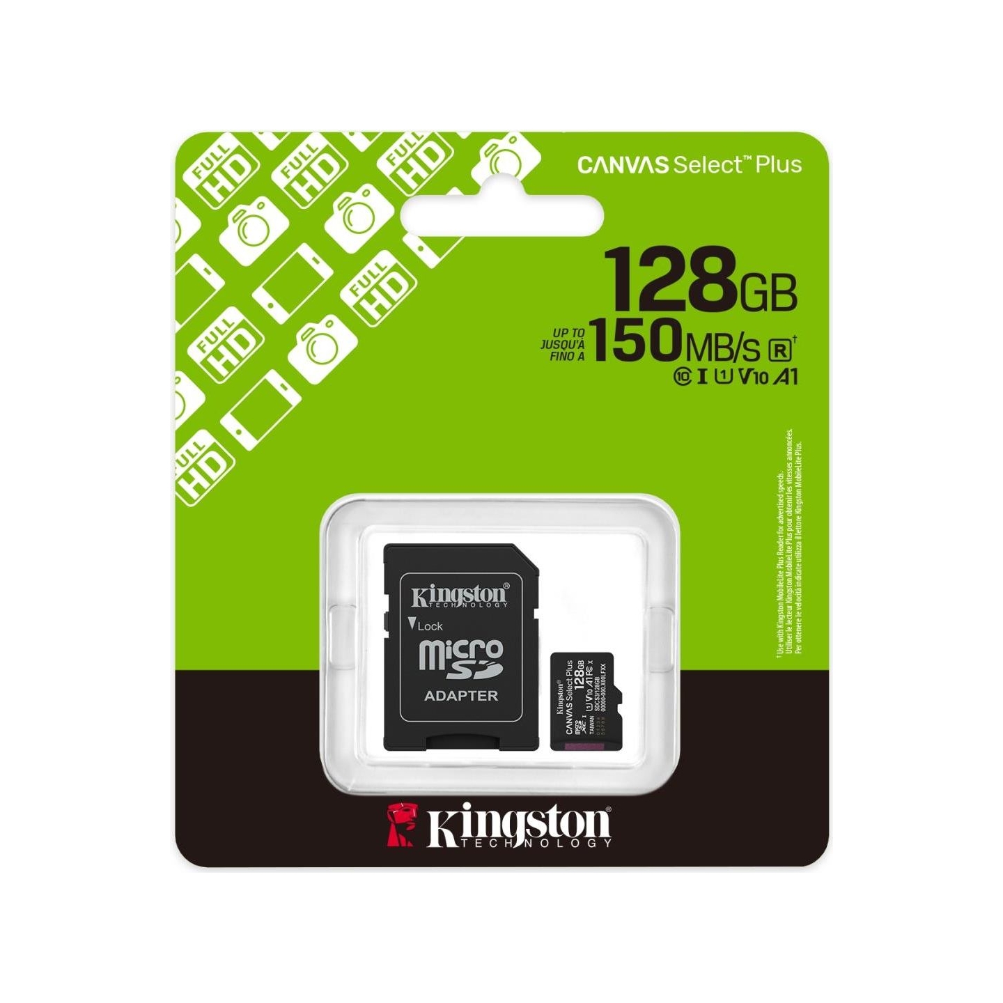 Kingston 128GB microSDXC Canvas Select