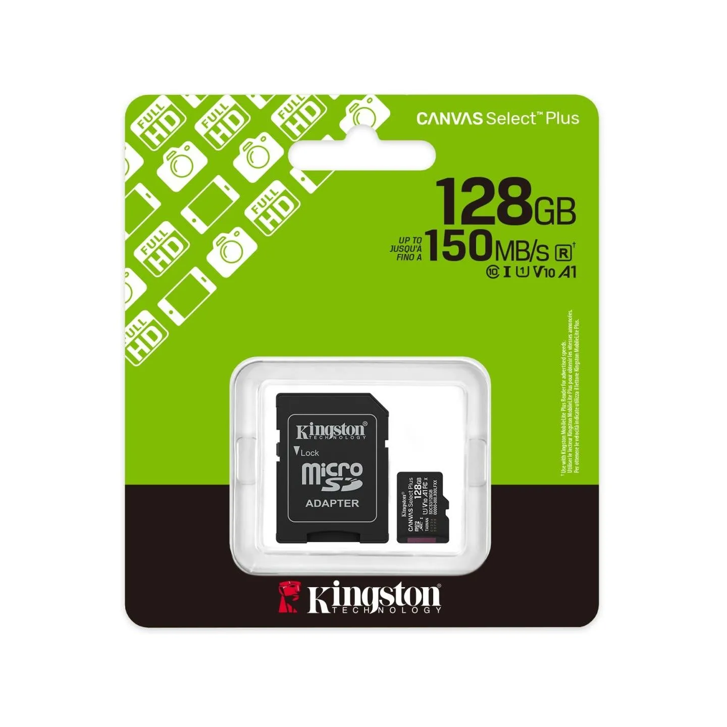 Kingston 128GB microSDXC Canvas Select