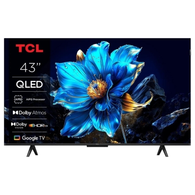 TCL TV Set|TCL|43 "|4K Ultra HD|3840 x 2160 pixels|Flat|16:9|QLED|43T69C